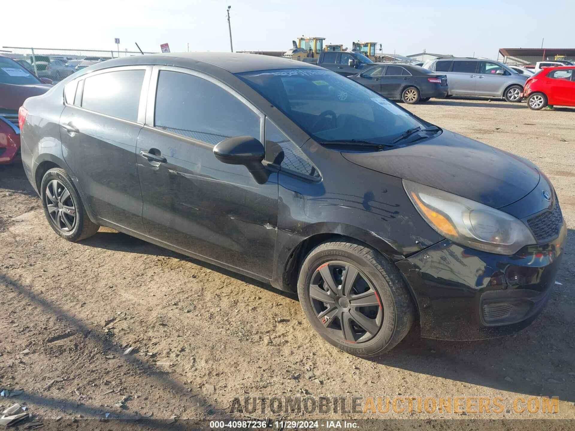 KNADM4A32E6403355 KIA RIO 2014