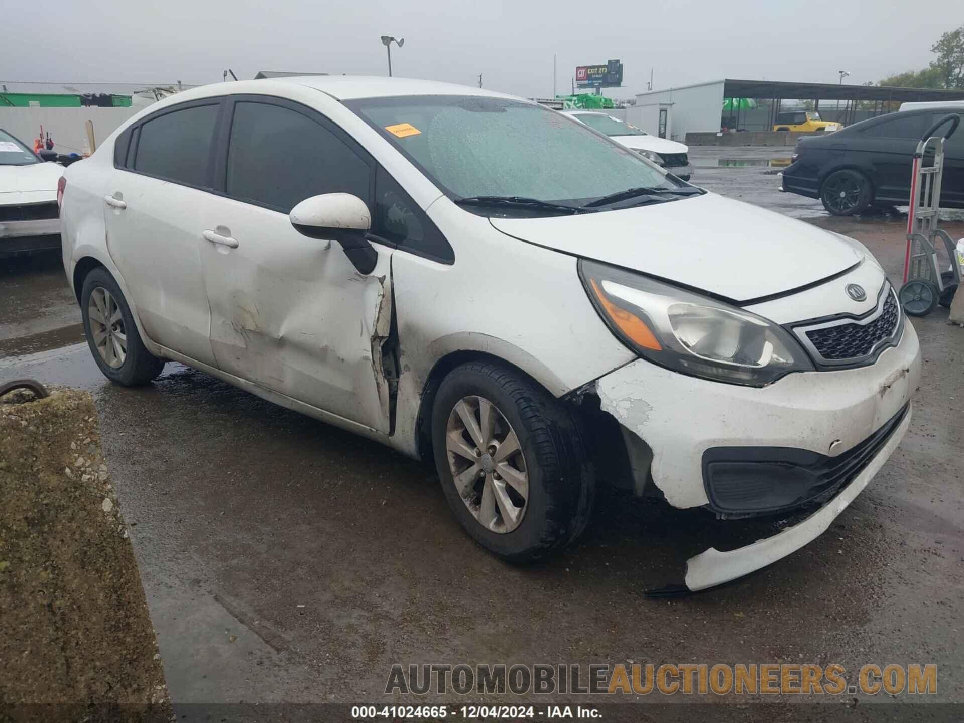 KNADM4A33C6063064 KIA RIO 2012