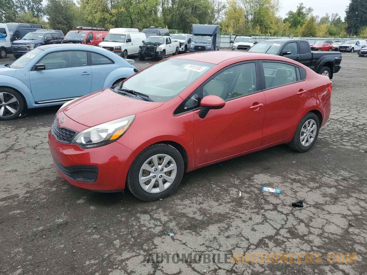 KNADM4A33D6267171 KIA RIO 2013