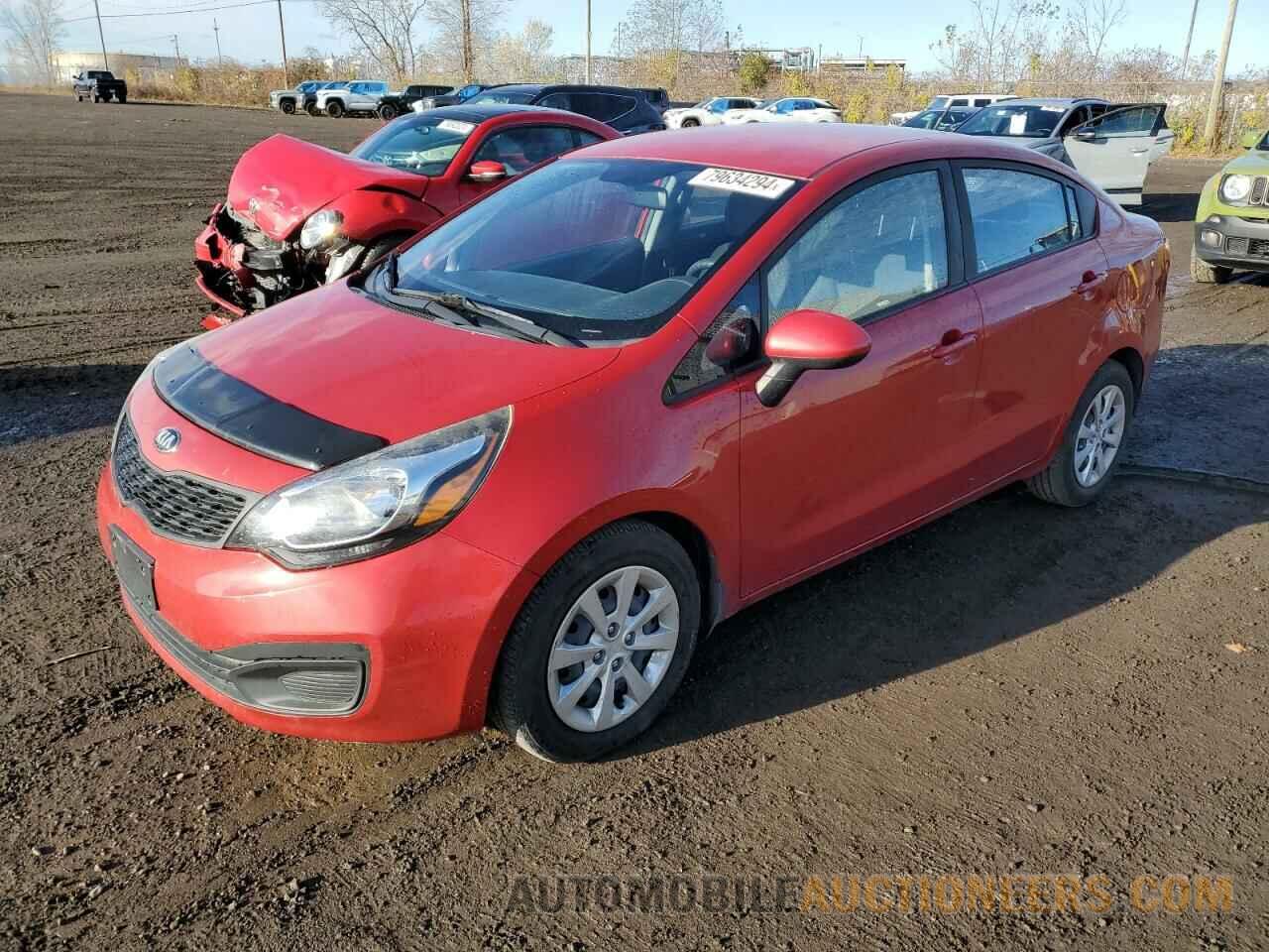 KNADM4A33E6416308 KIA RIO 2014