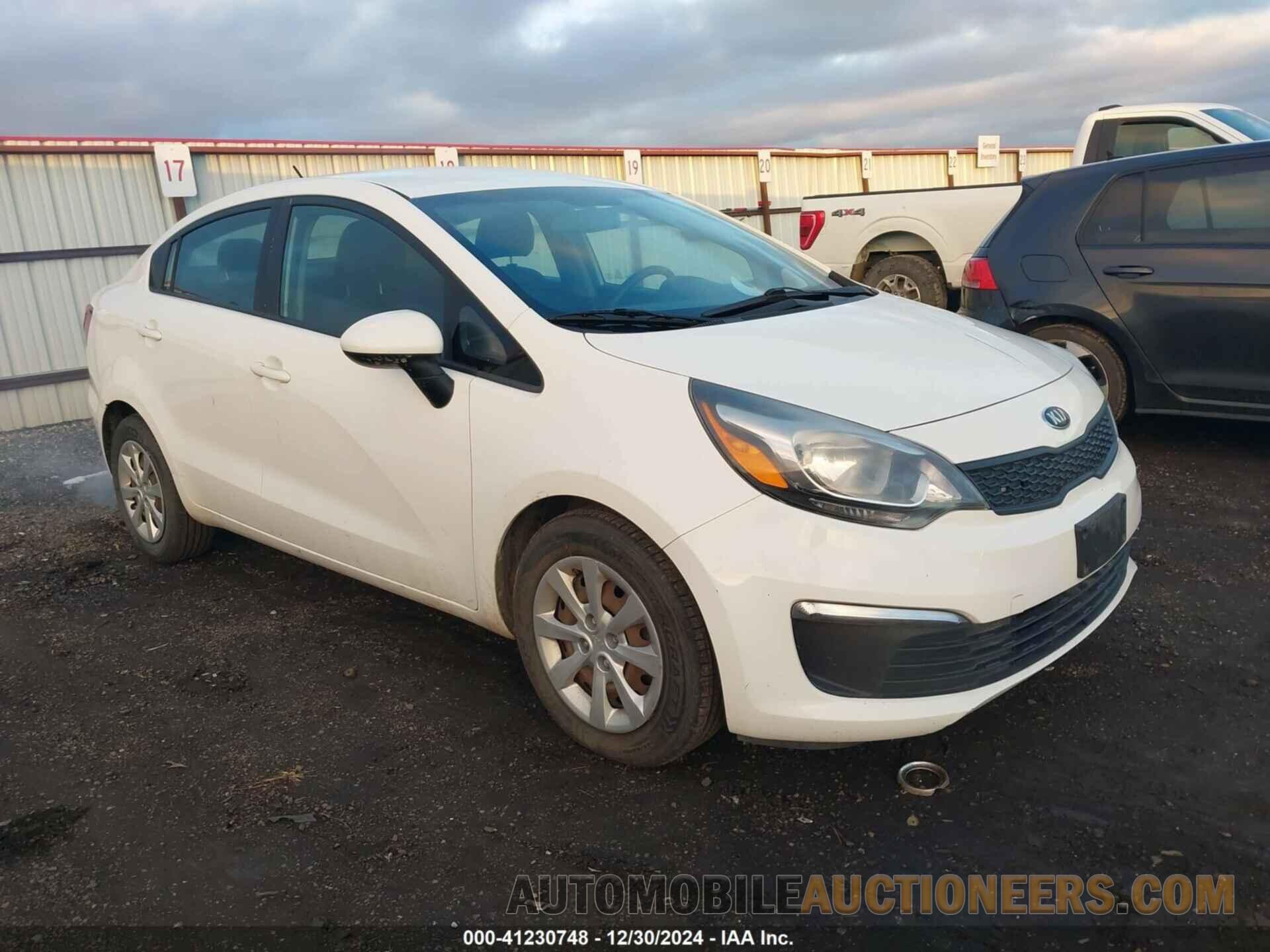 KNADM4A33G6575817 KIA RIO 2016