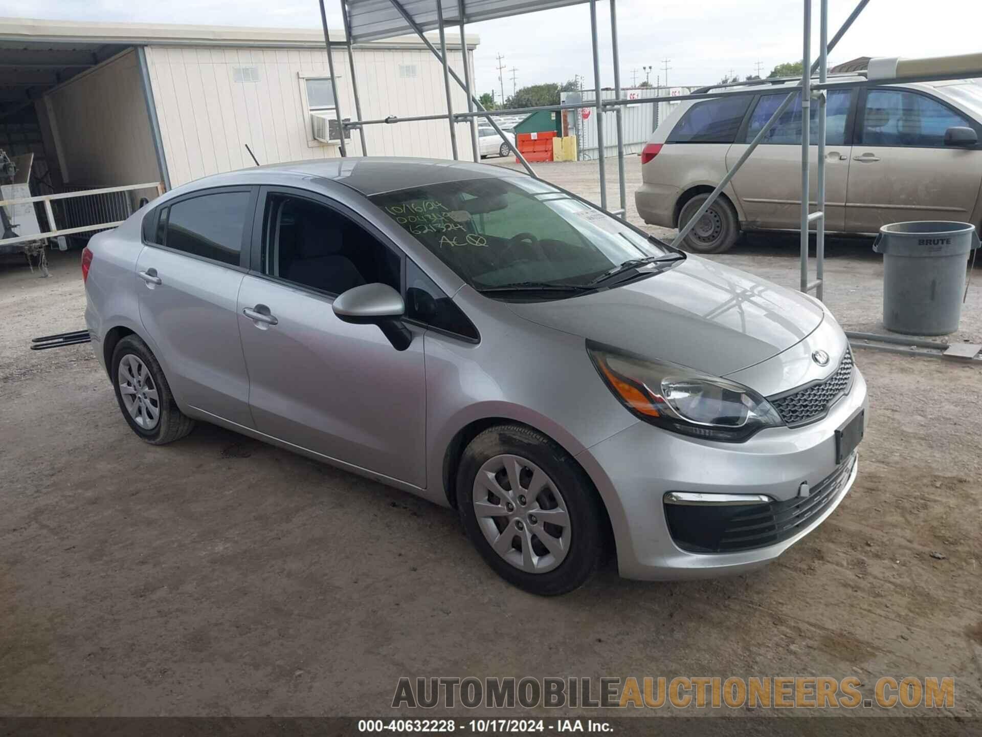 KNADM4A33G6621324 KIA RIO 2016