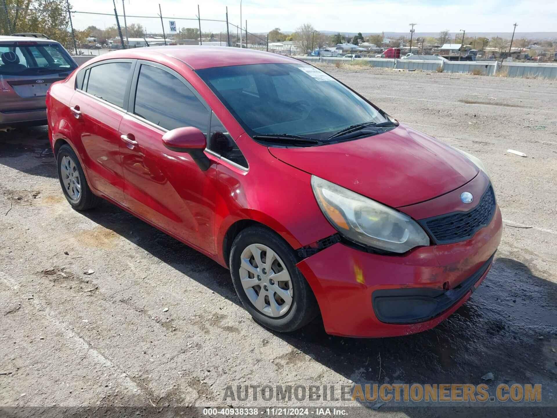 KNADM4A34D6288465 KIA RIO 2013