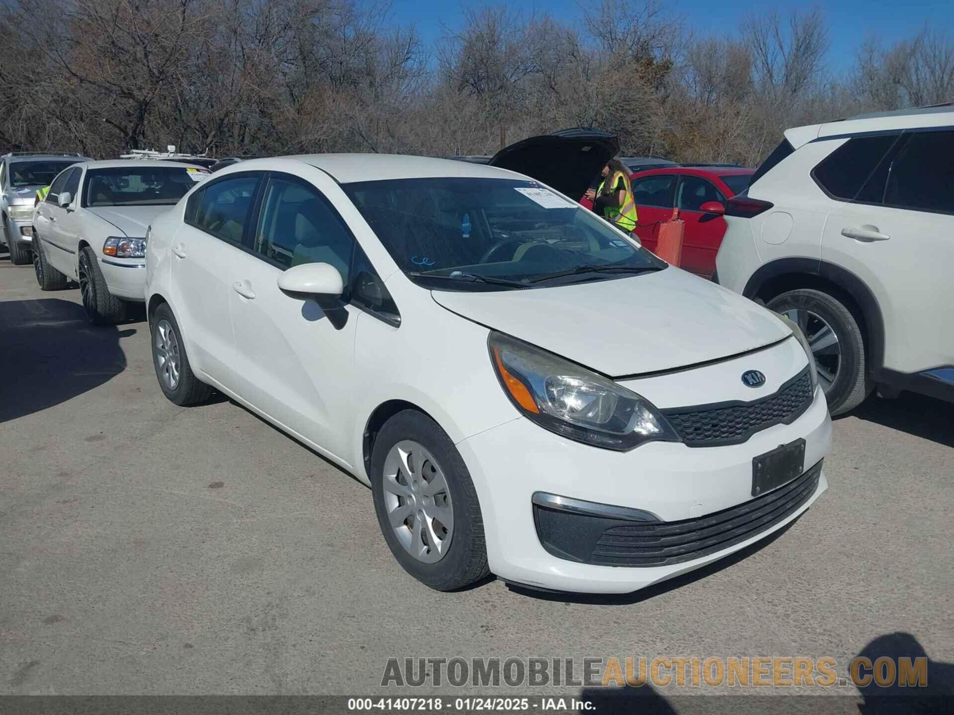 KNADM4A34G6604600 KIA RIO 2016