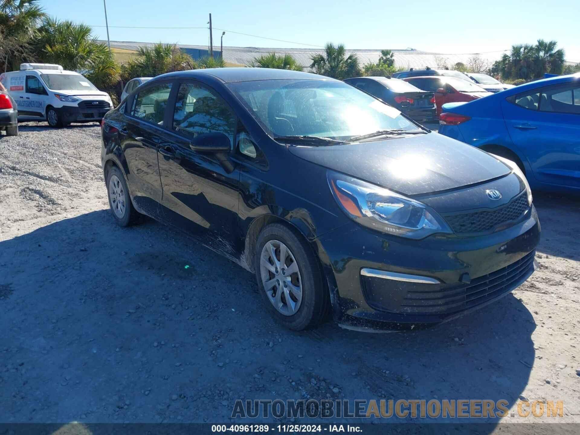 KNADM4A34H6075148 KIA RIO 2017