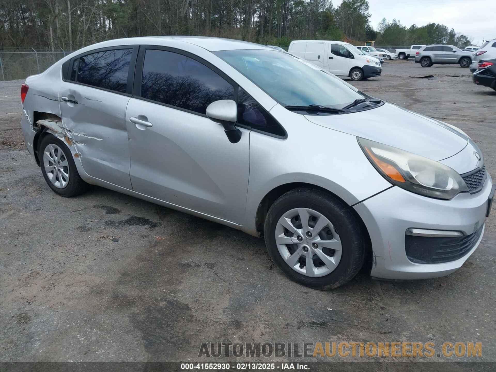 KNADM4A34H6106124 KIA RIO 2017