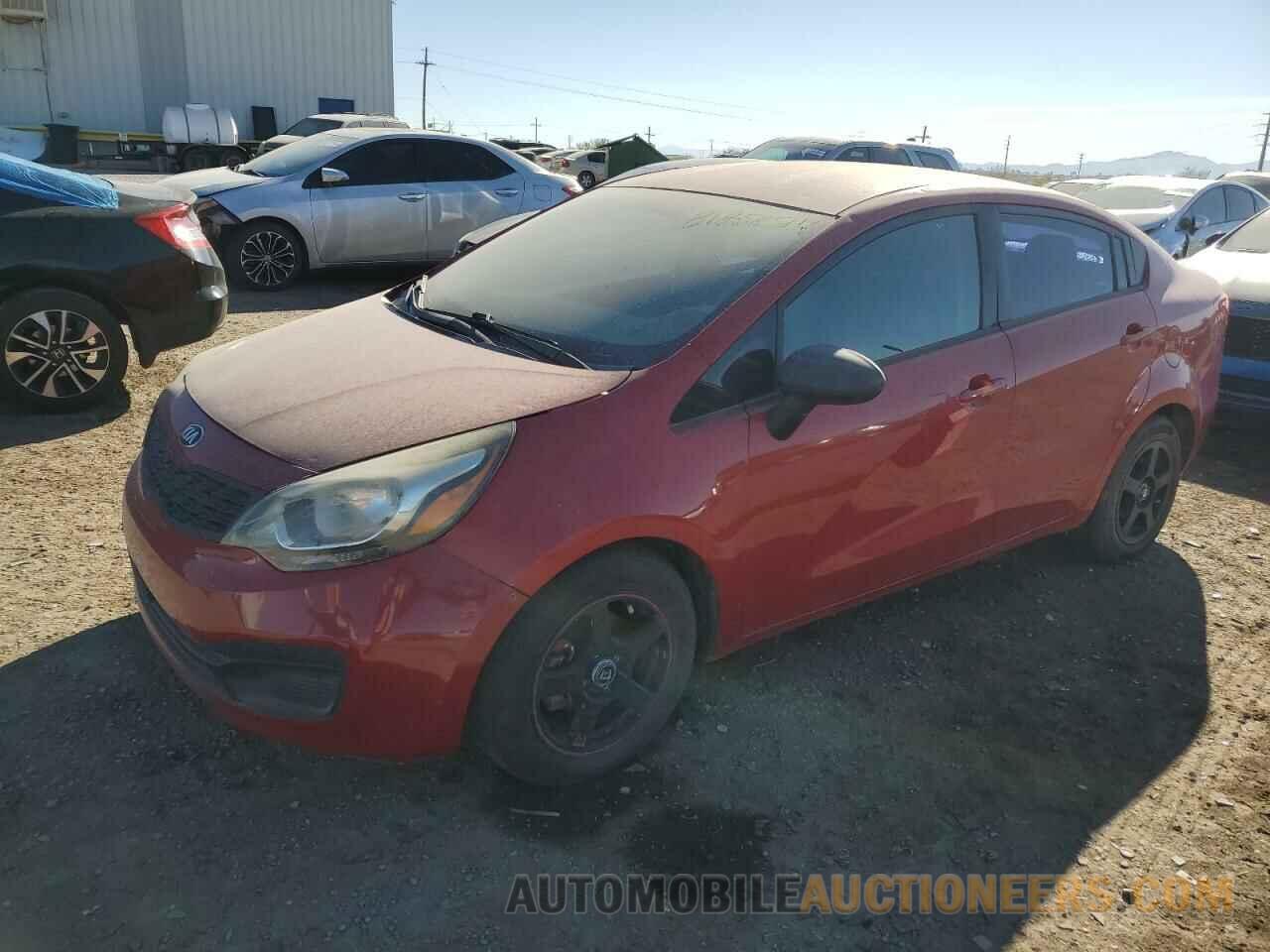 KNADM4A35D6193770 KIA RIO 2013