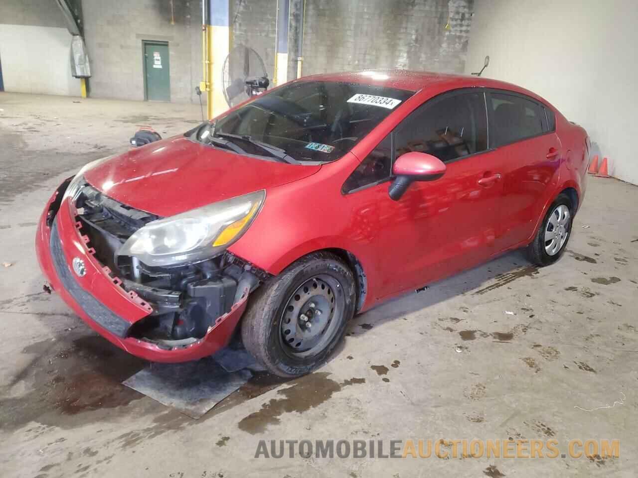 KNADM4A35E6352059 KIA RIO 2014