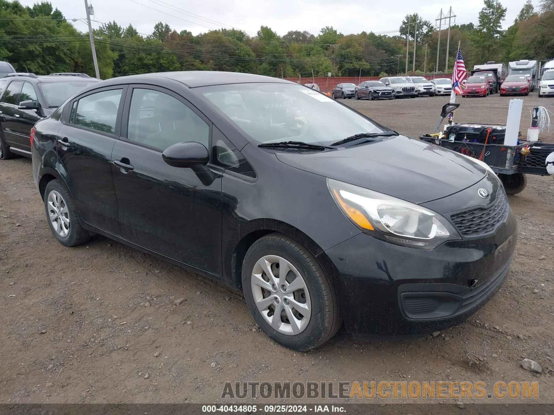 KNADM4A35F6433807 KIA RIO 2015