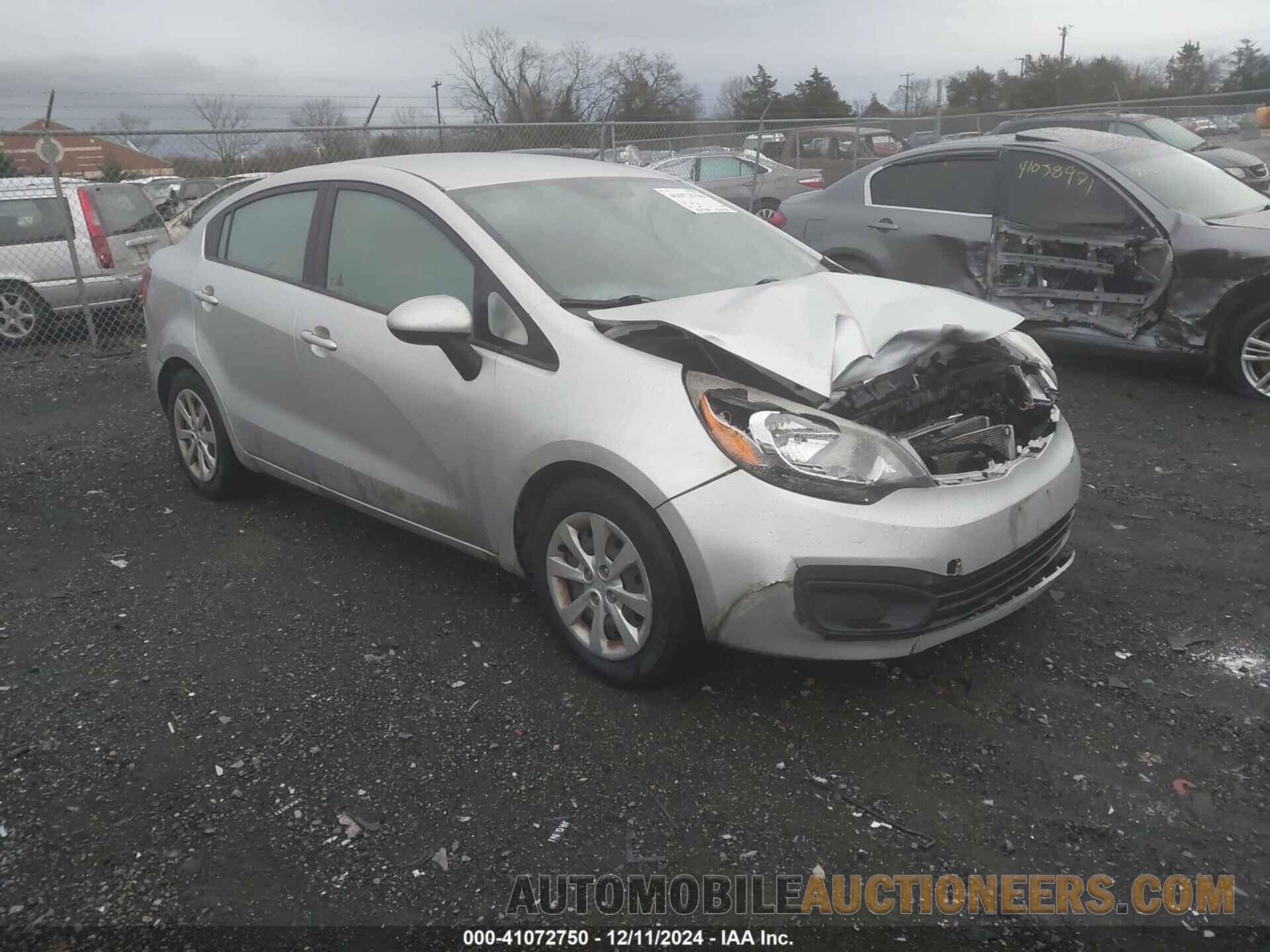 KNADM4A35F6506593 KIA RIO 2015