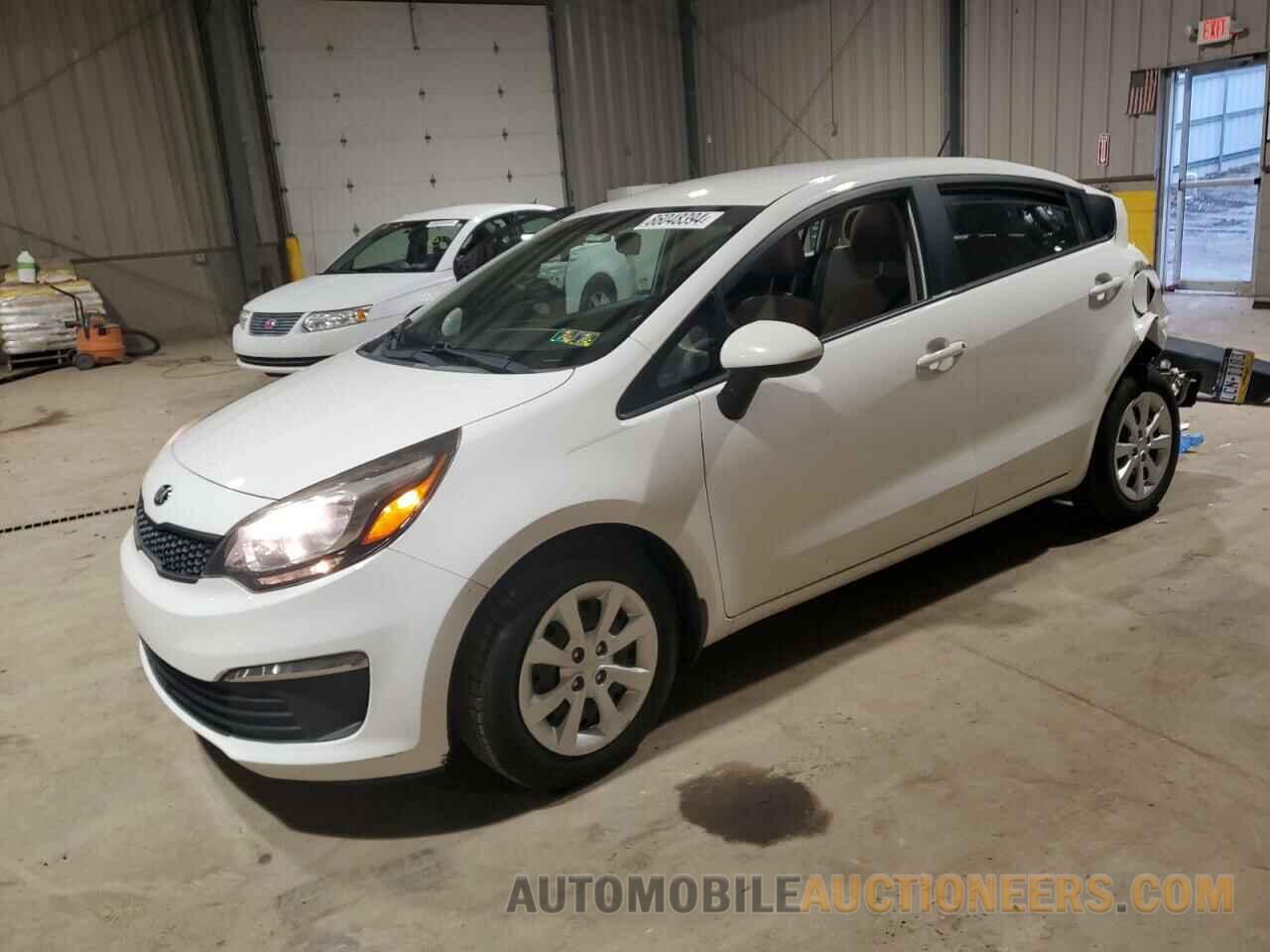 KNADM4A35G6637704 KIA RIO 2016