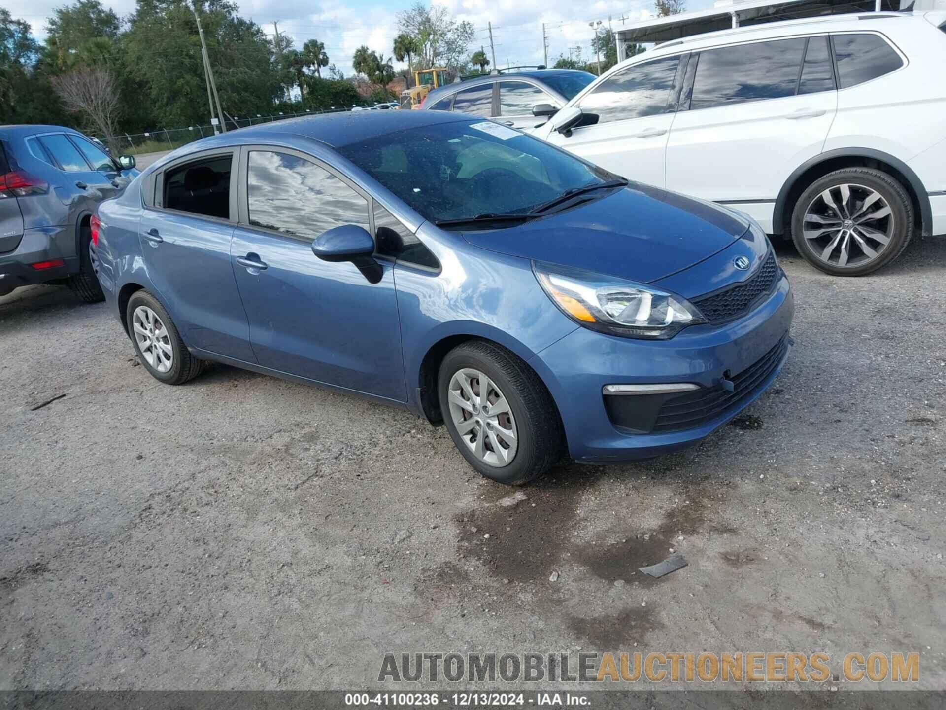 KNADM4A35G6646466 KIA RIO 2016