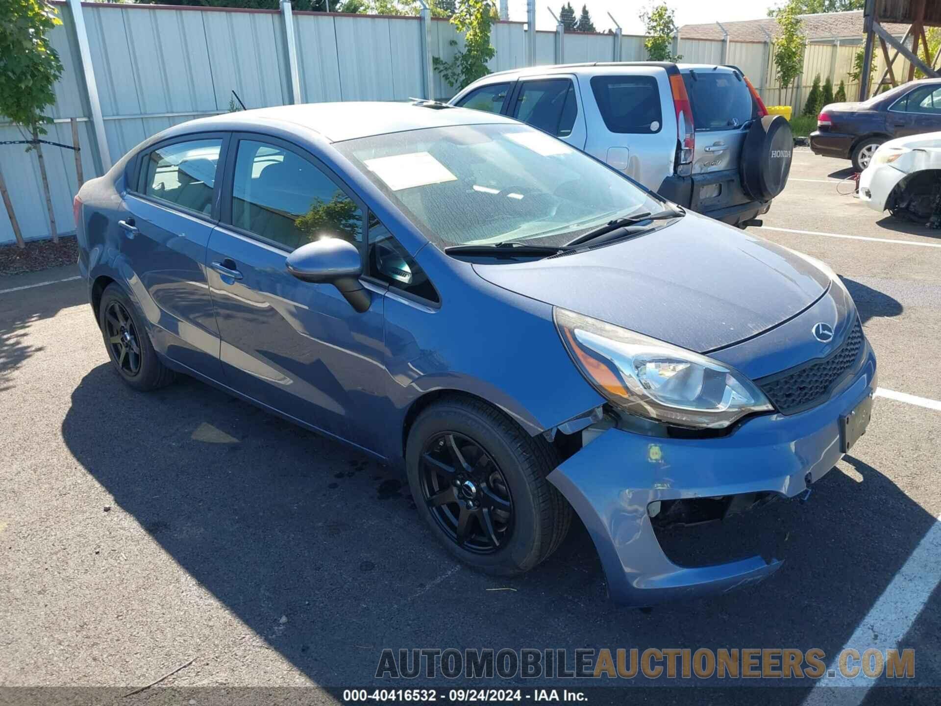 KNADM4A35G6695294 KIA RIO 2016