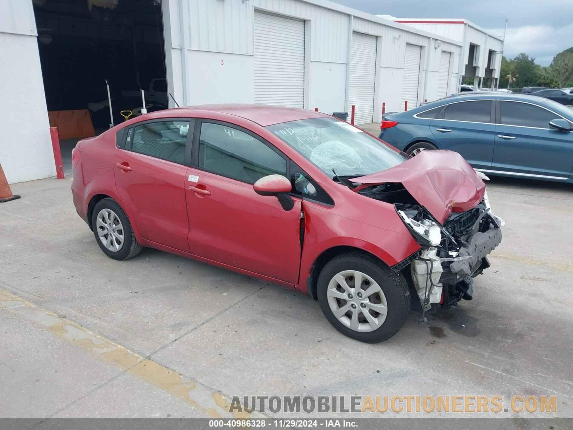 KNADM4A35H6016335 KIA RIO 2017