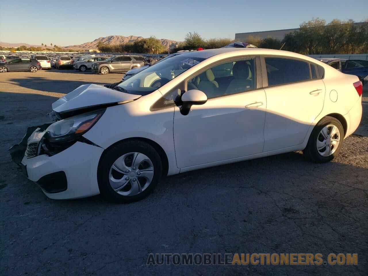 KNADM4A36C6041916 KIA RIO 2012