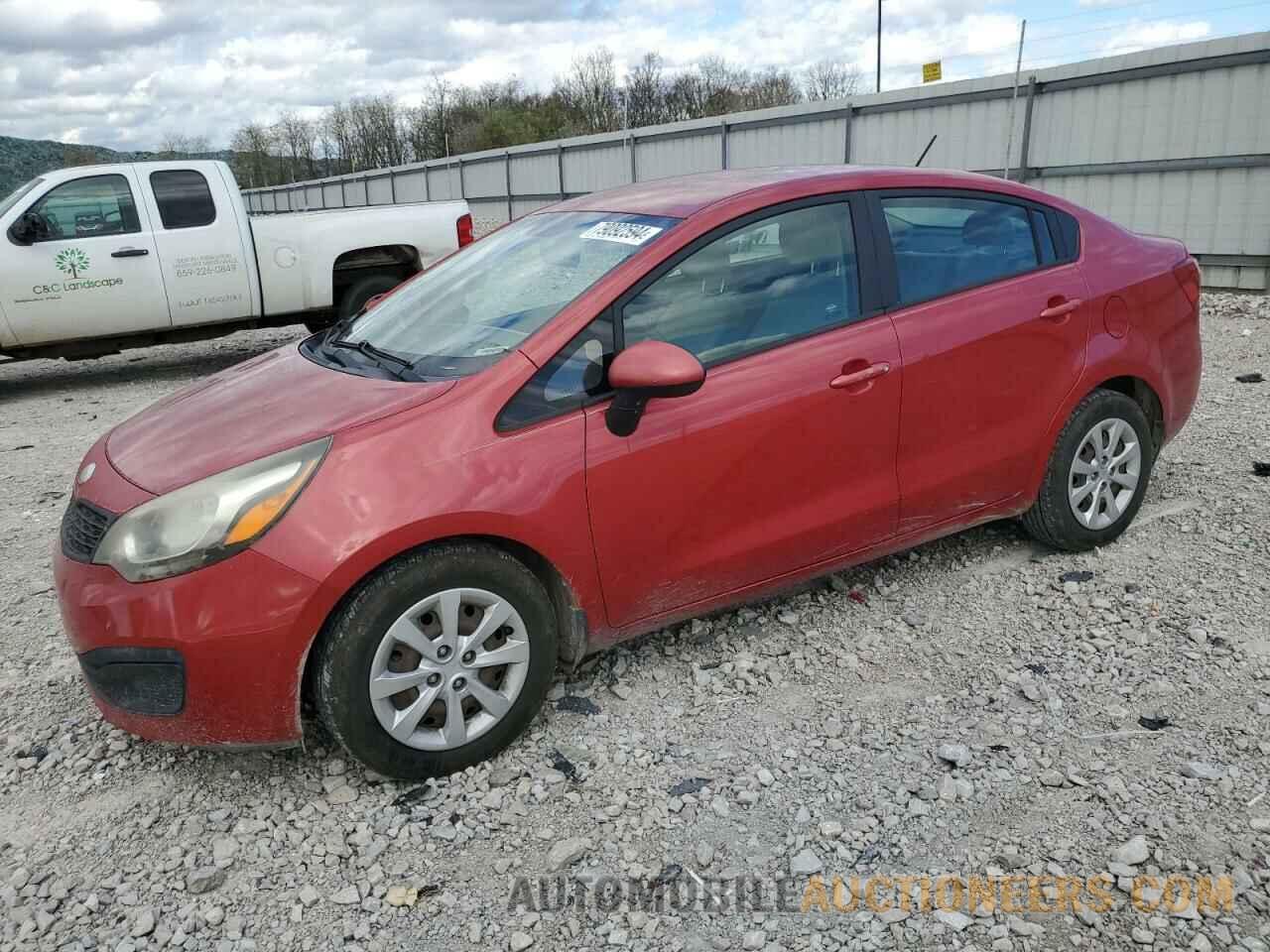 KNADM4A36D6211225 KIA RIO 2013