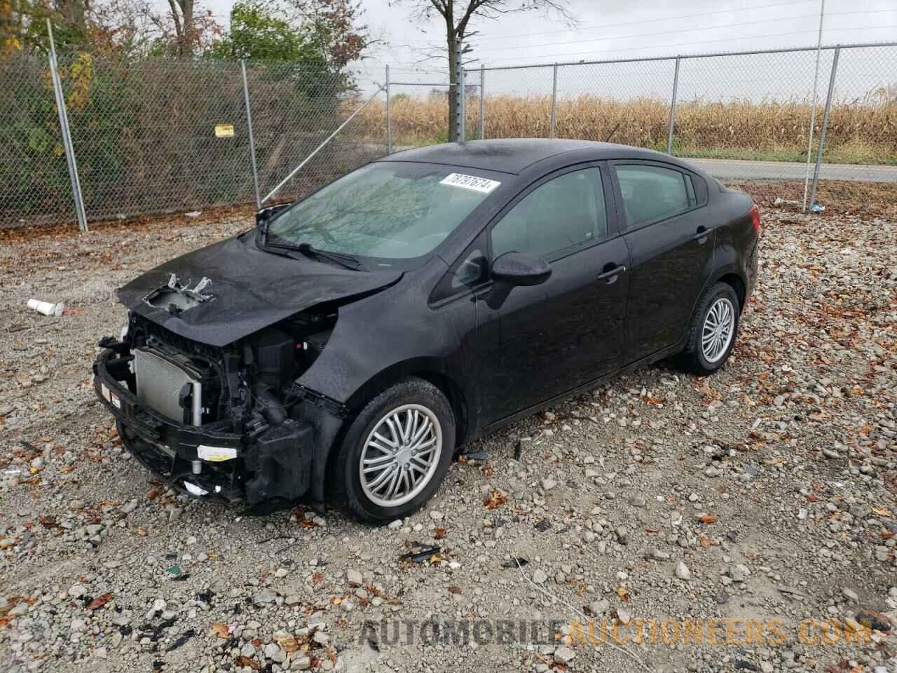 KNADM4A36E6376273 KIA RIO 2014