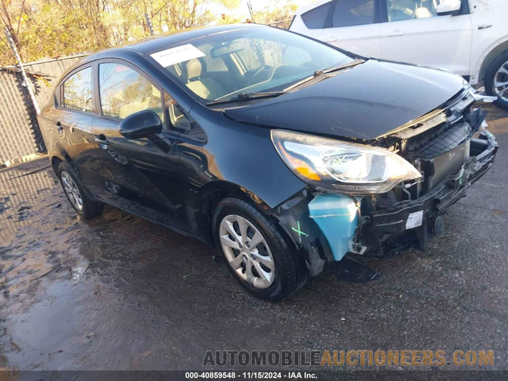 KNADM4A36E6413760 KIA RIO 2014