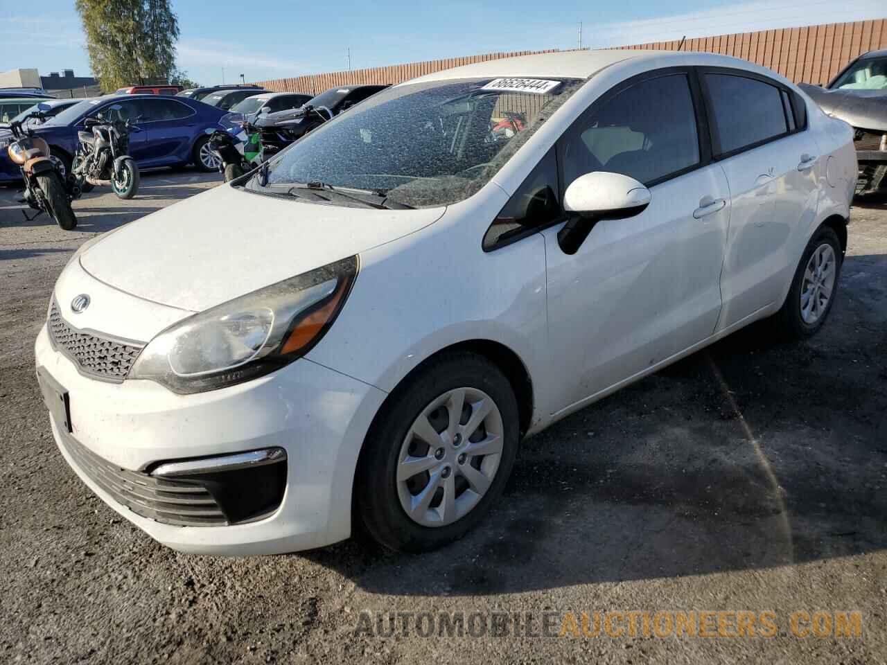 KNADM4A36G6668010 KIA RIO 2016