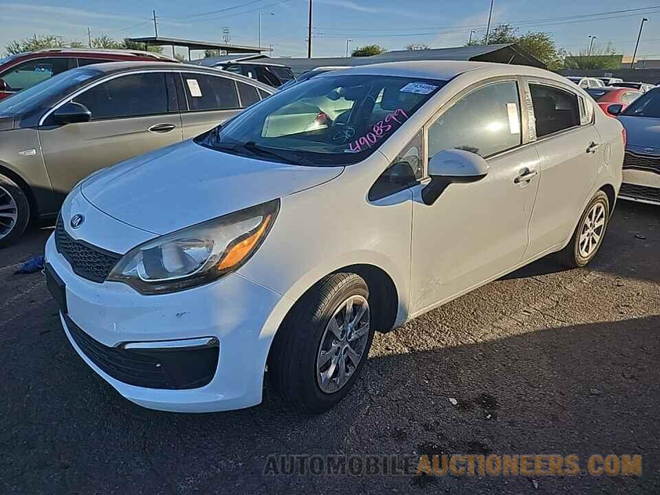 KNADM4A36G6678035 Kia Rio 2016