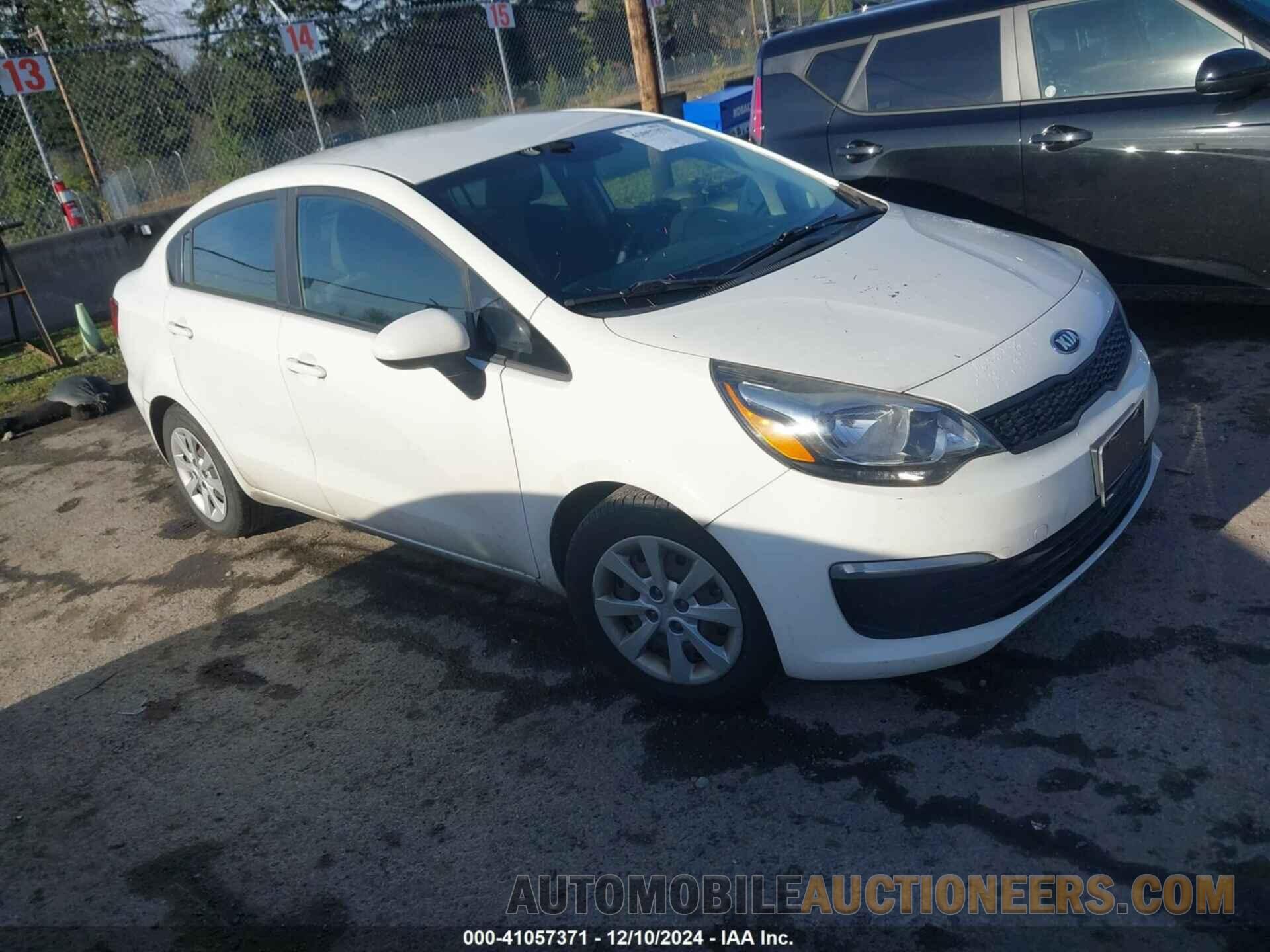 KNADM4A36G6694722 KIA RIO 2016