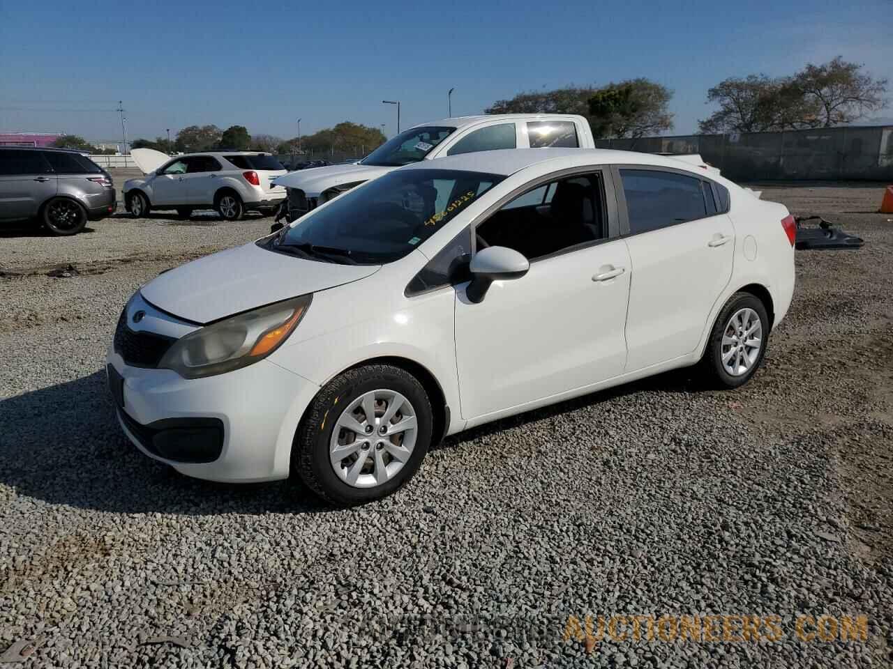 KNADM4A37D6193785 KIA RIO 2013