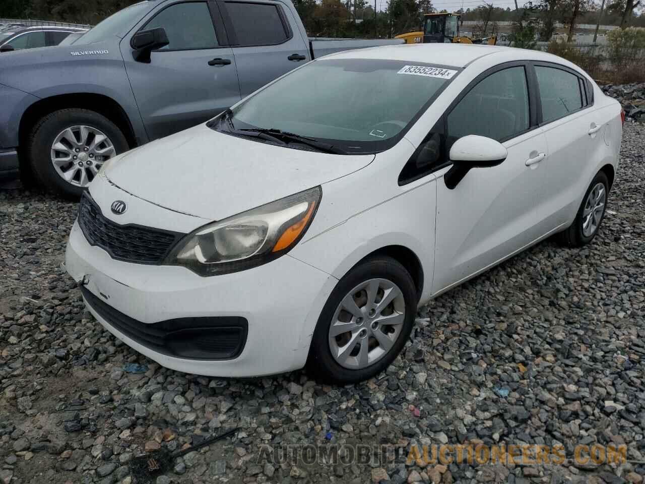 KNADM4A37D6204221 KIA RIO 2013