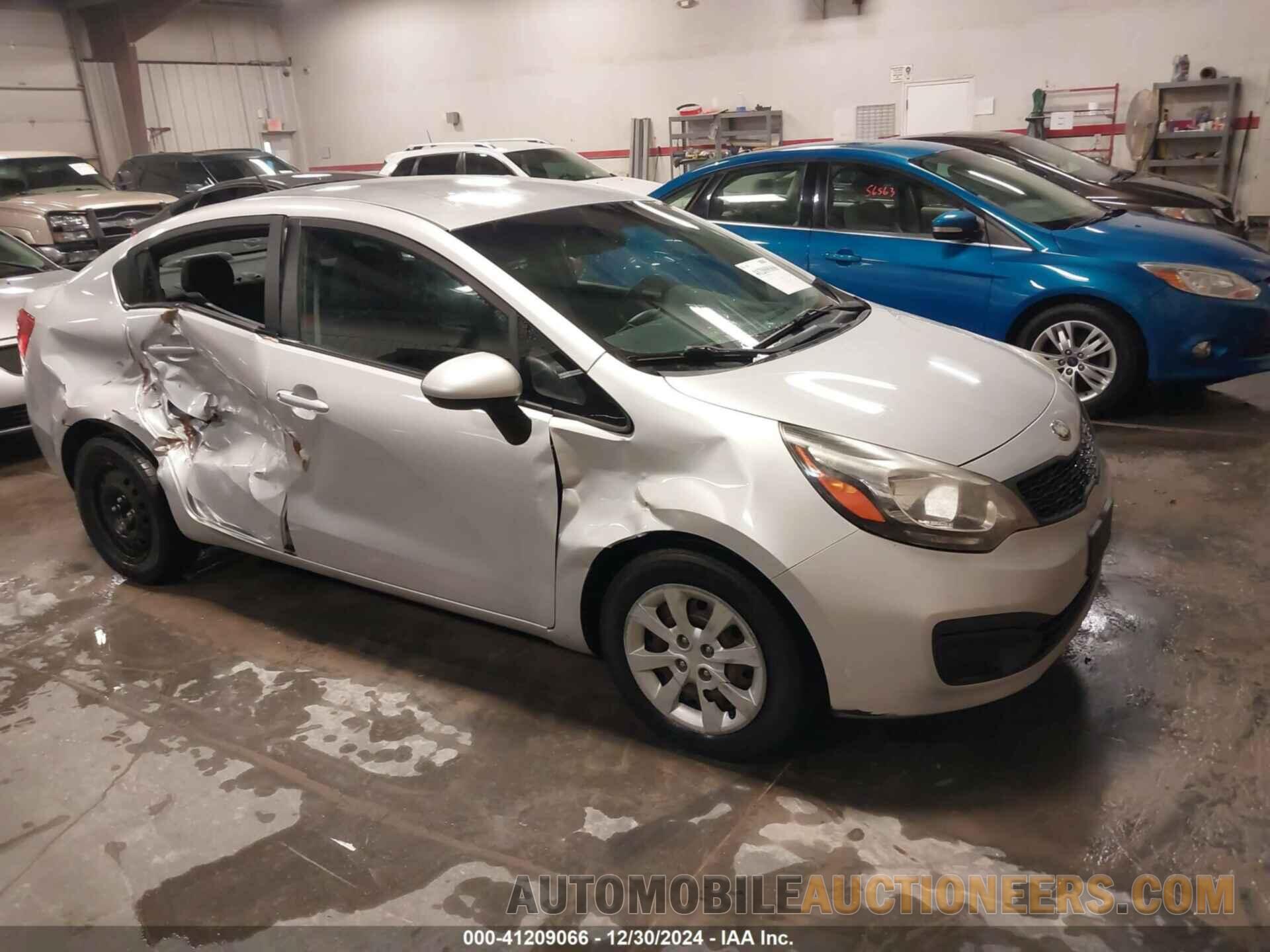 KNADM4A37D6216854 KIA RIO 2013