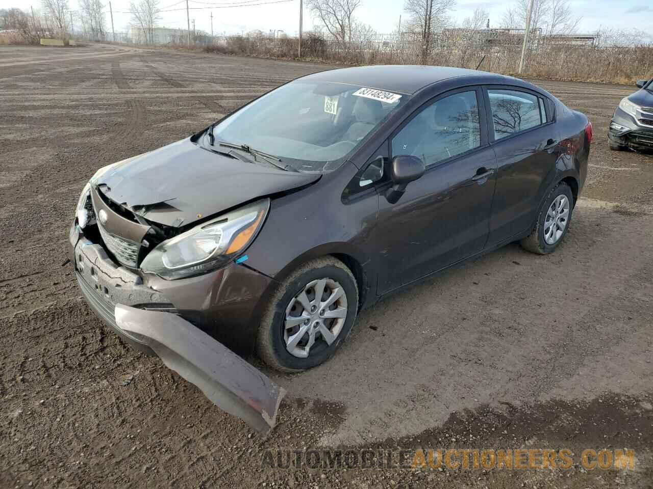 KNADM4A37D6248266 KIA RIO 2013