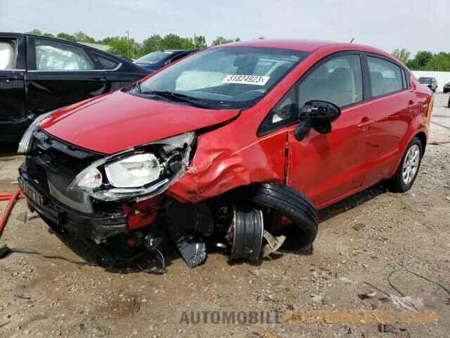 KNADM4A37D6295779 KIA RIO 2013