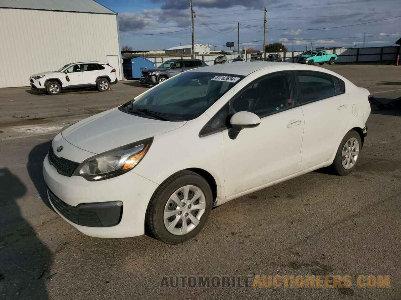 KNADM4A37G6563542 KIA RIO 2016