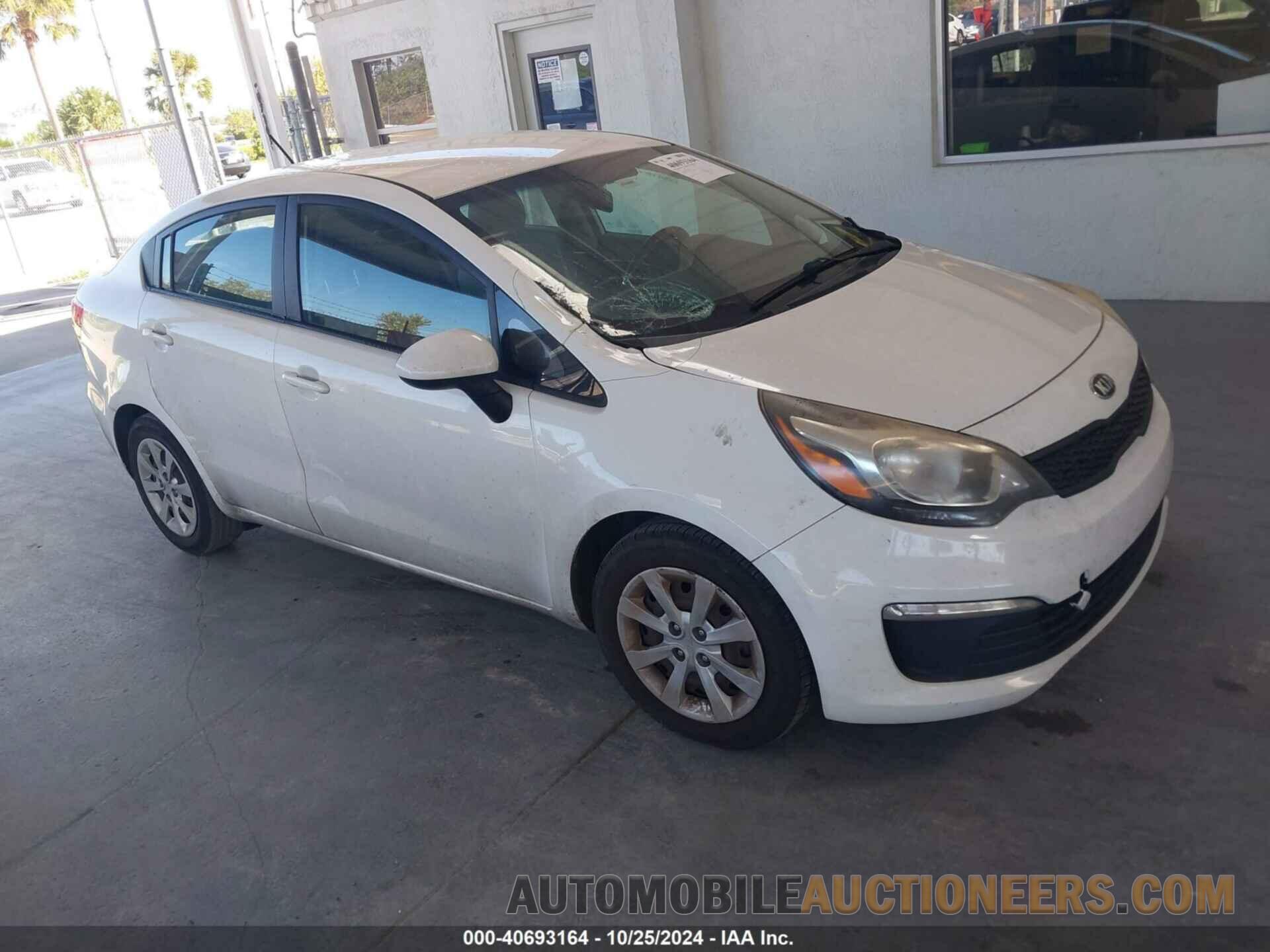 KNADM4A37G6568627 KIA RIO 2016