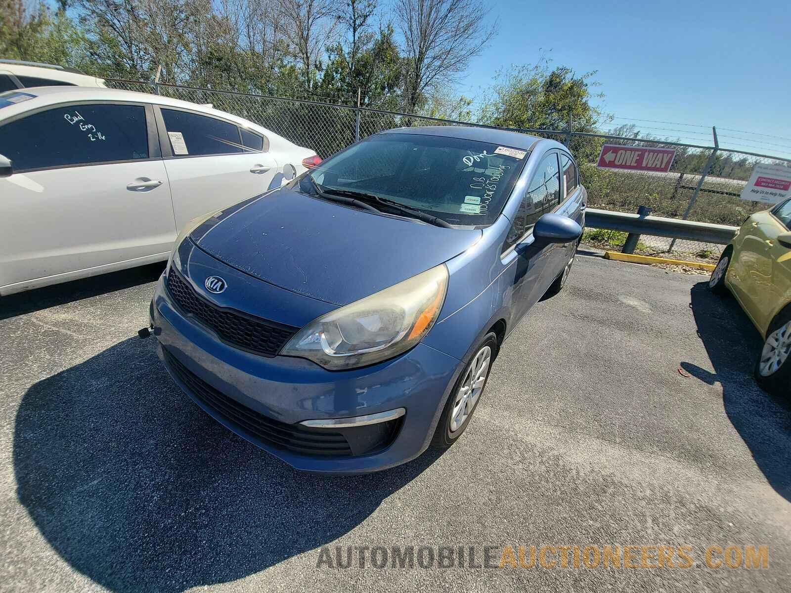 KNADM4A37G6650972 Kia Rio 2016