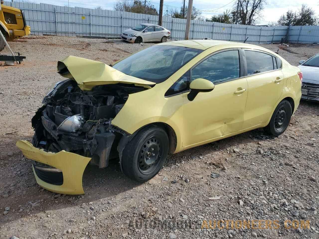 KNADM4A37G6666170 KIA RIO 2016