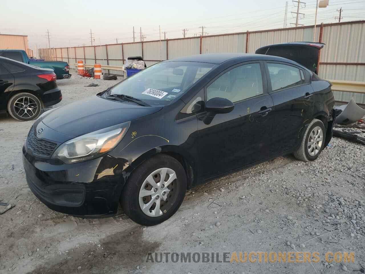 KNADM4A38C6067319 KIA RIO 2012