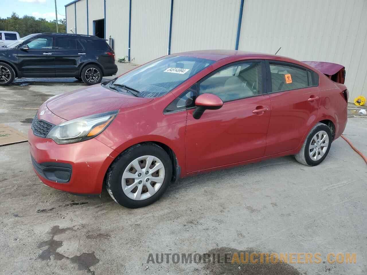 KNADM4A38D6274245 KIA RIO 2013