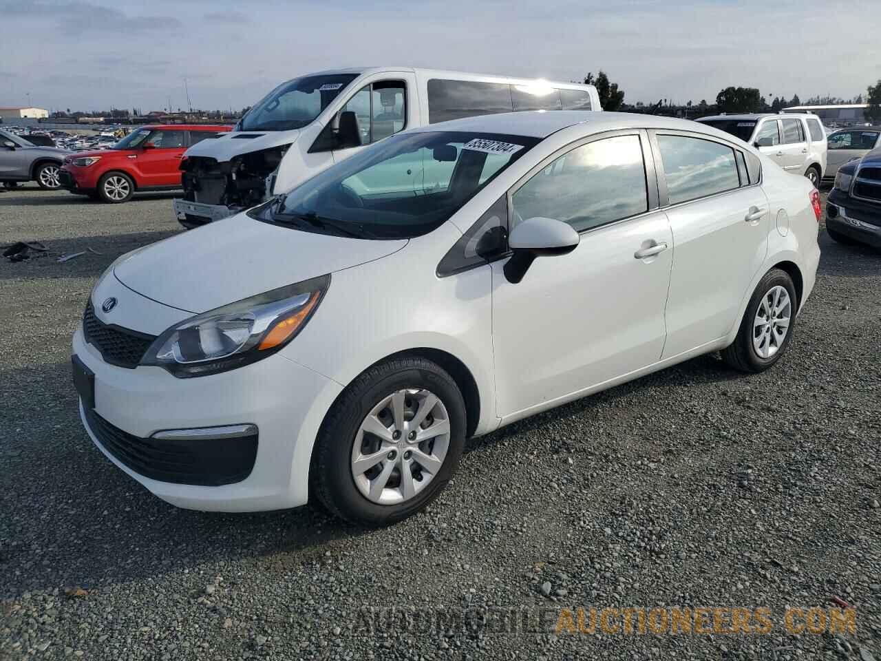 KNADM4A38G6558592 KIA RIO 2016