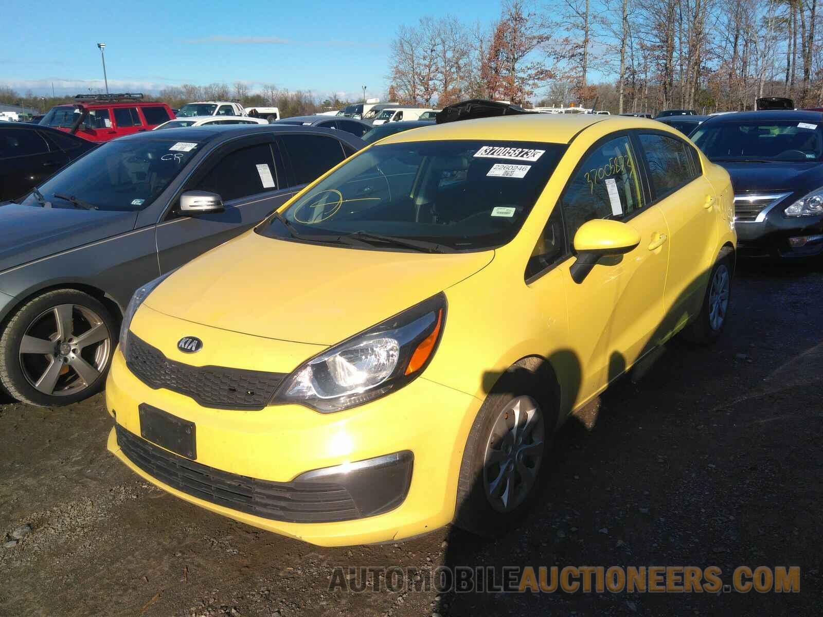 KNADM4A38G6624803 Kia Rio 2016