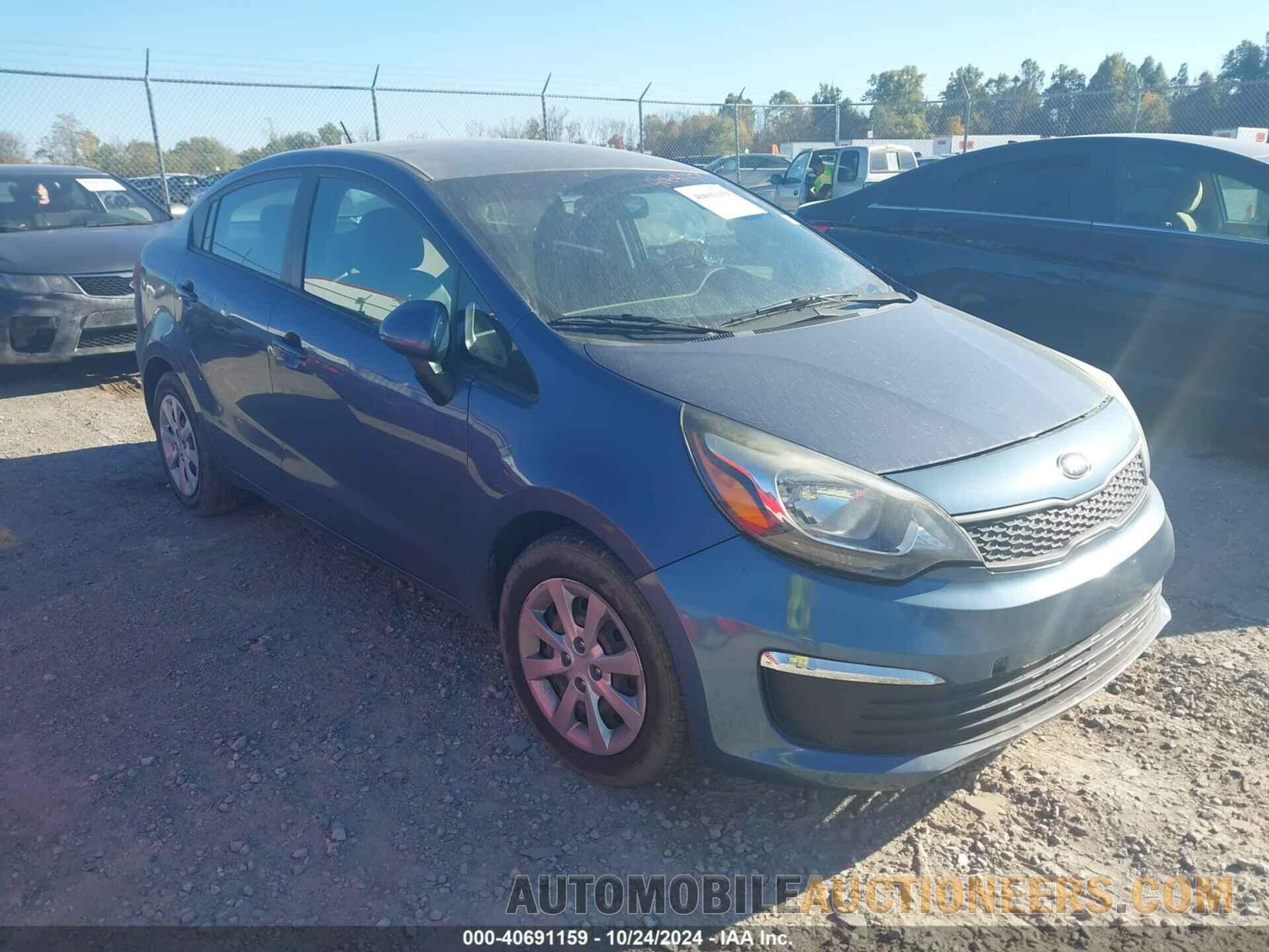 KNADM4A38G6652715 KIA RIO 2016