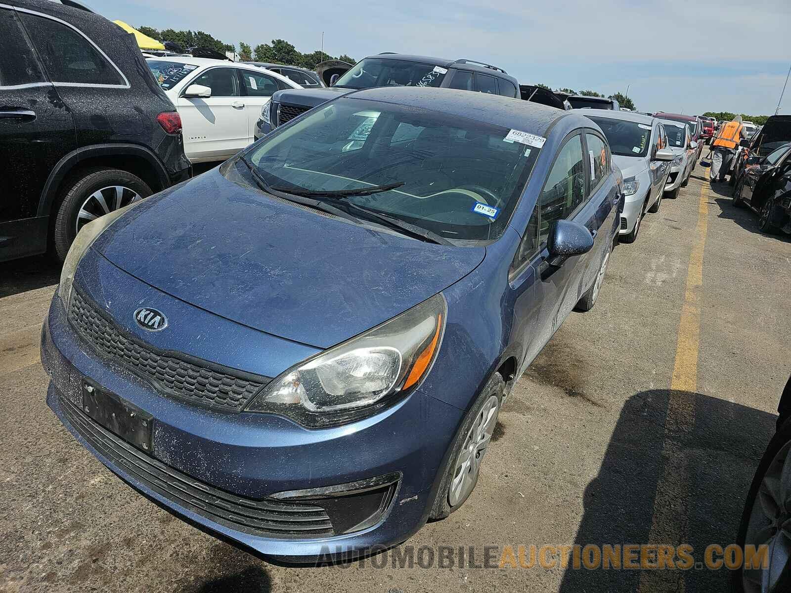 KNADM4A38G6686637 Kia Rio 2016