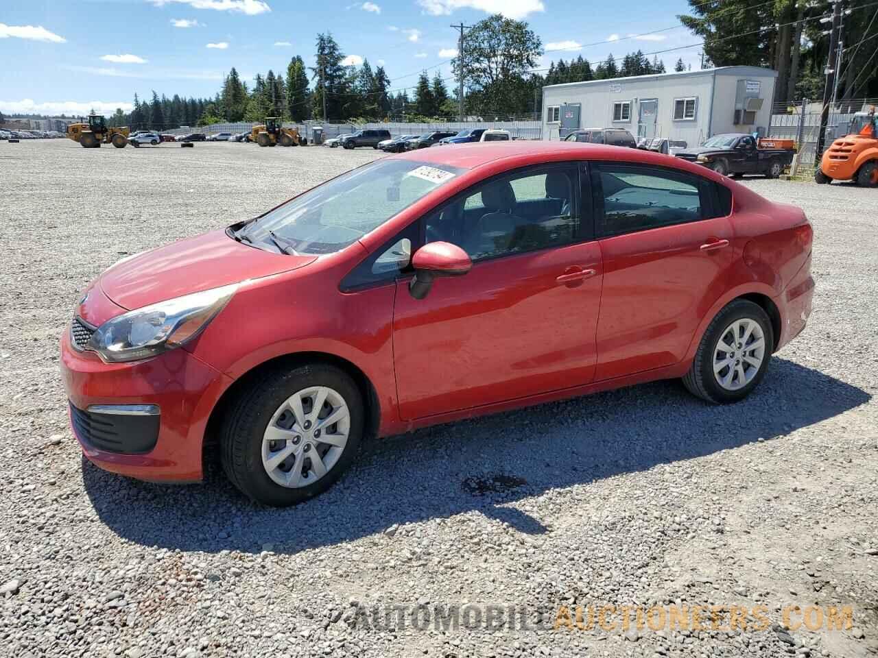 KNADM4A38H6050124 KIA RIO 2017