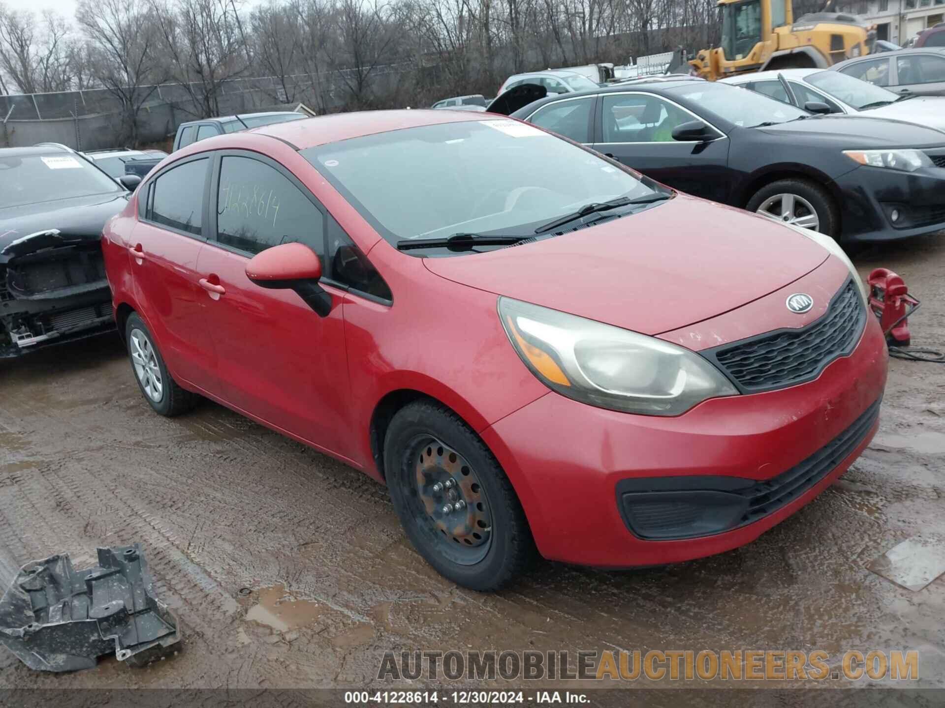 KNADM4A39C6093475 KIA RIO 2012