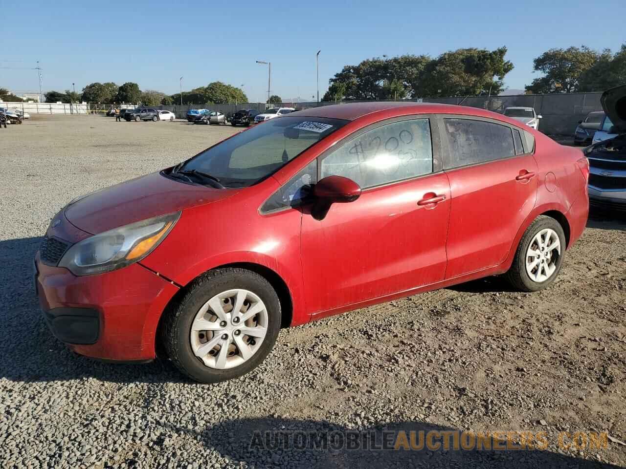 KNADM4A39D6147651 KIA RIO 2013