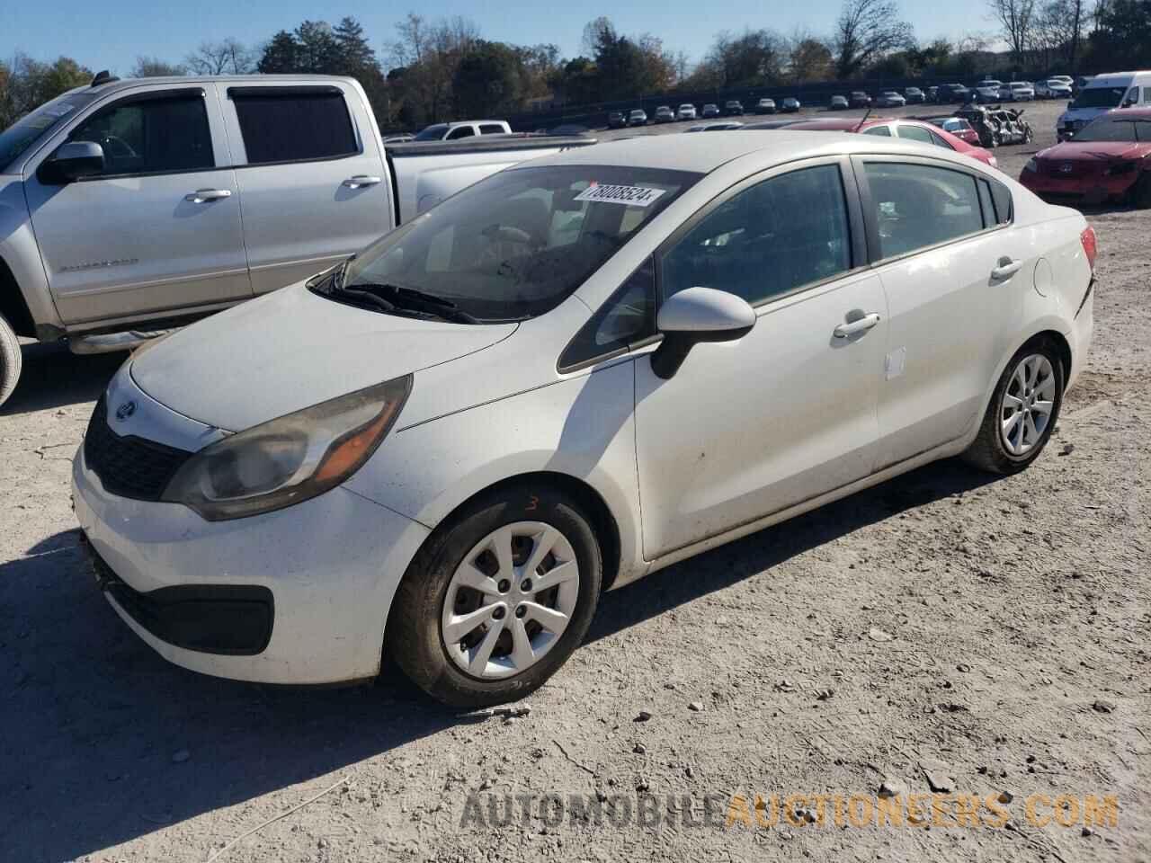 KNADM4A39D6167804 KIA RIO 2013