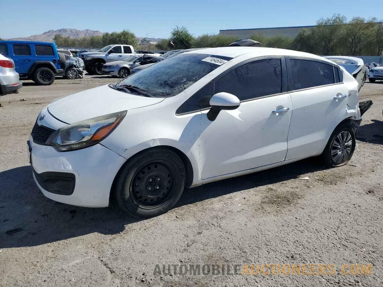 KNADM4A39E6365087 KIA RIO 2014