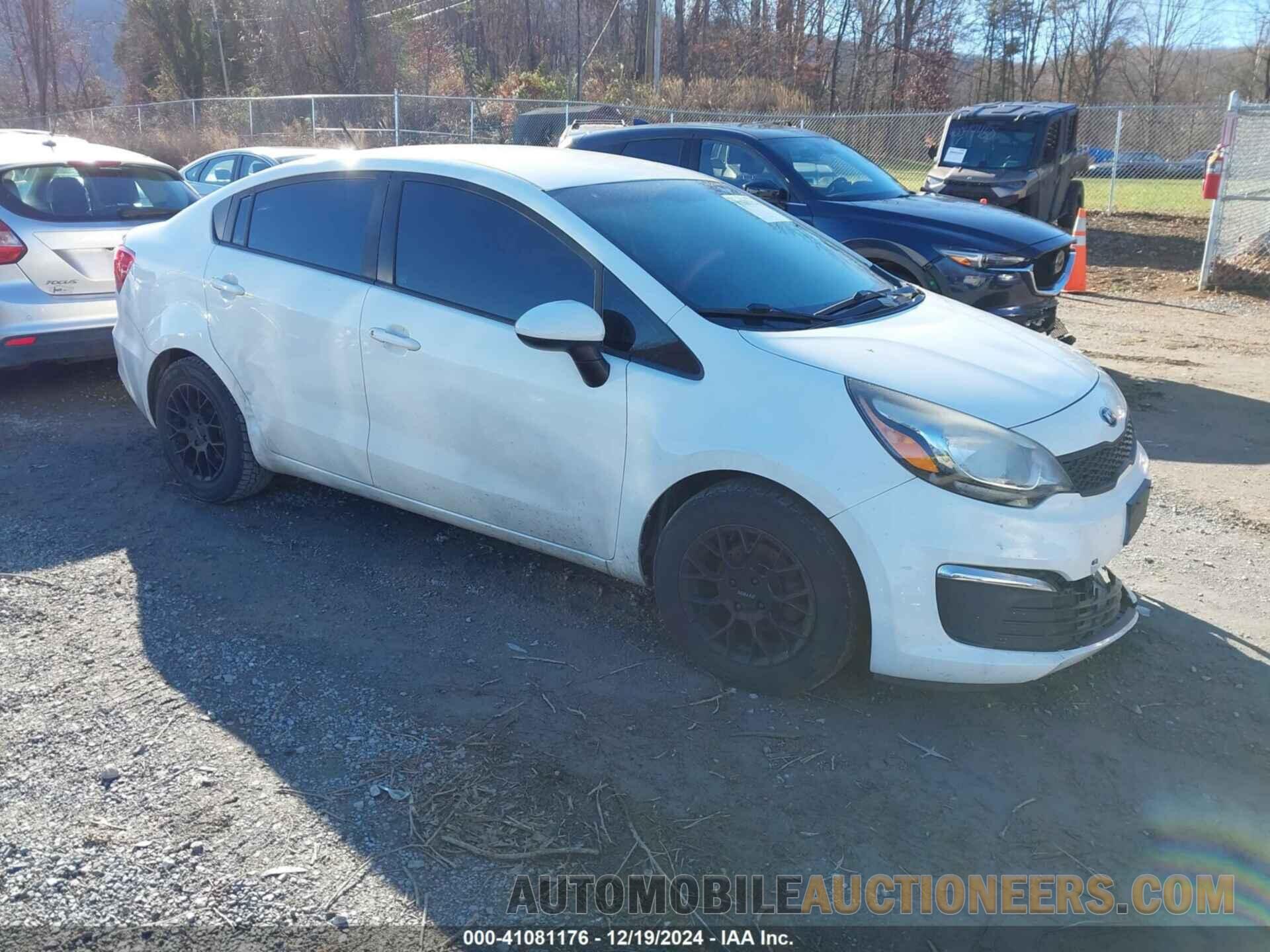 KNADM4A39H6115742 KIA RIO 2017