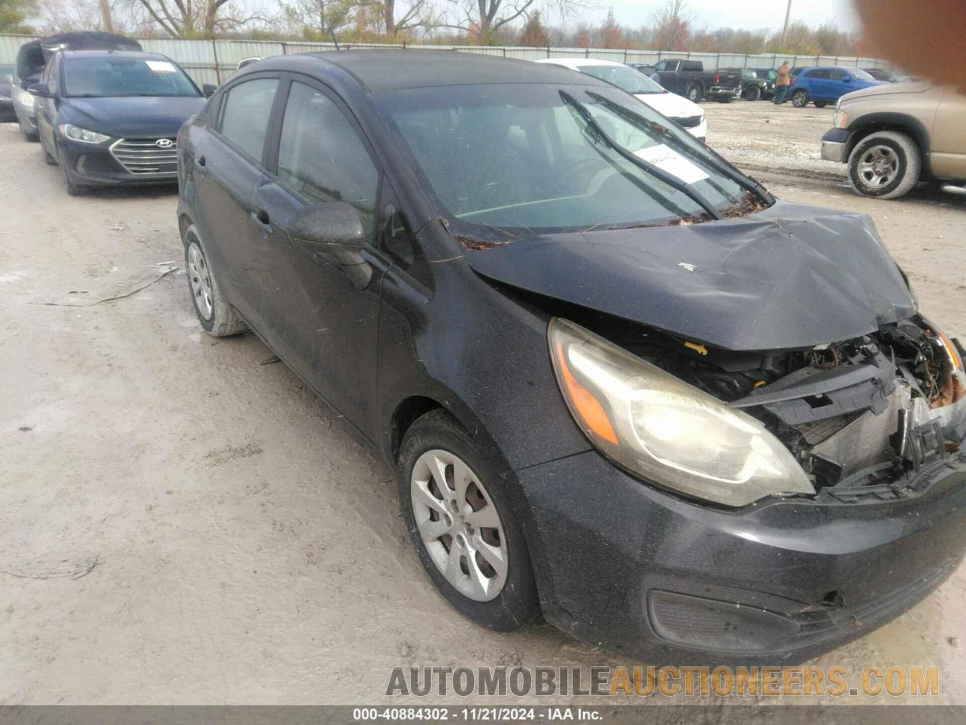 KNADM4A3XD6118725 KIA RIO 2013