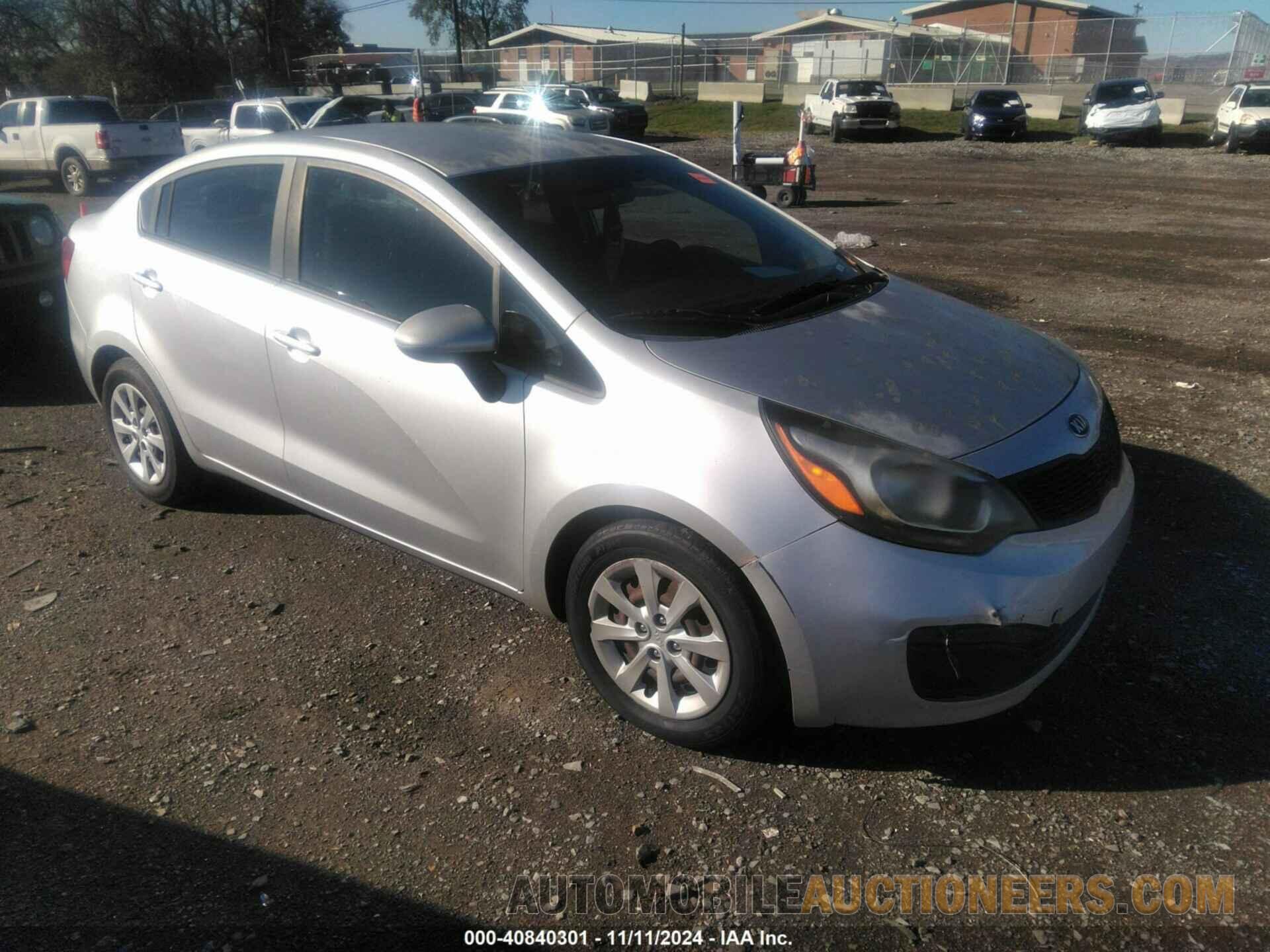 KNADM4A3XD6269550 KIA RIO 2013