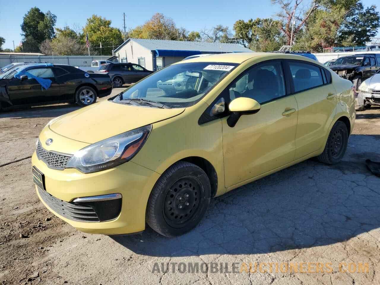 KNADM4A3XG6595255 KIA RIO 2016