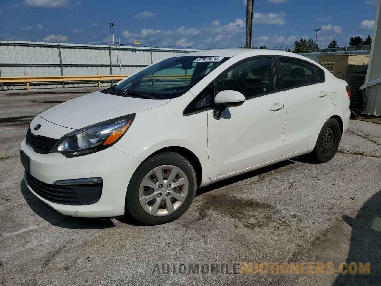 KNADM4A3XG6632630 KIA RIO 2016